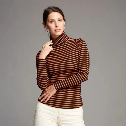 Women's striped tops styled by Lavender Hill