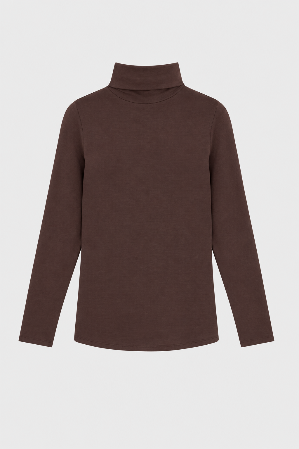 Roll Neck Micro Modal Top