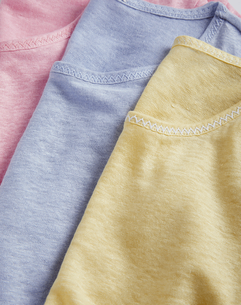 Lavender_Hill_Clothing_Colourful Linen T-shirts