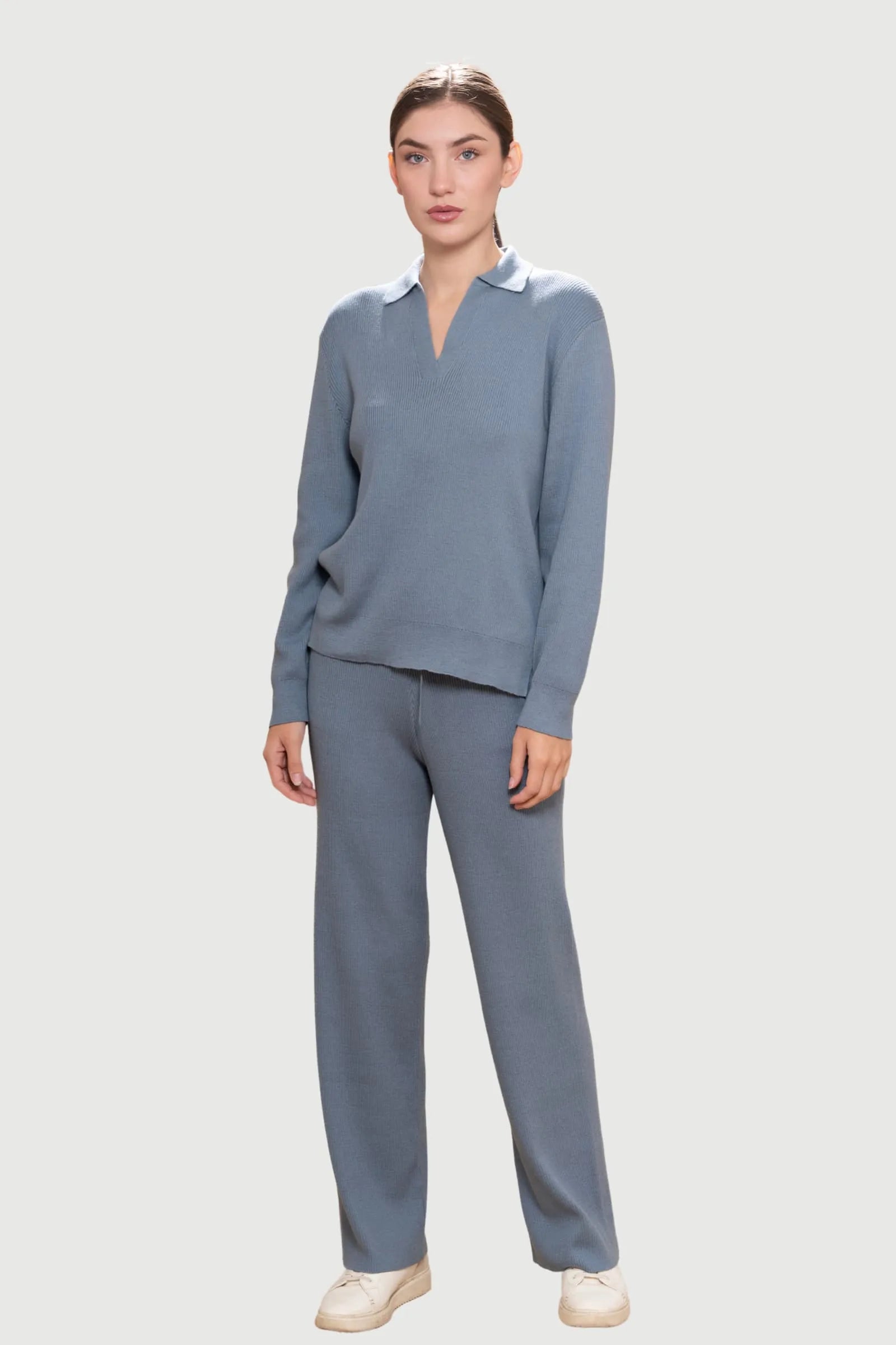 Ribbed Lounge Trousers, Women's Jumpers, Hoodies, Lavender Hill Clothing