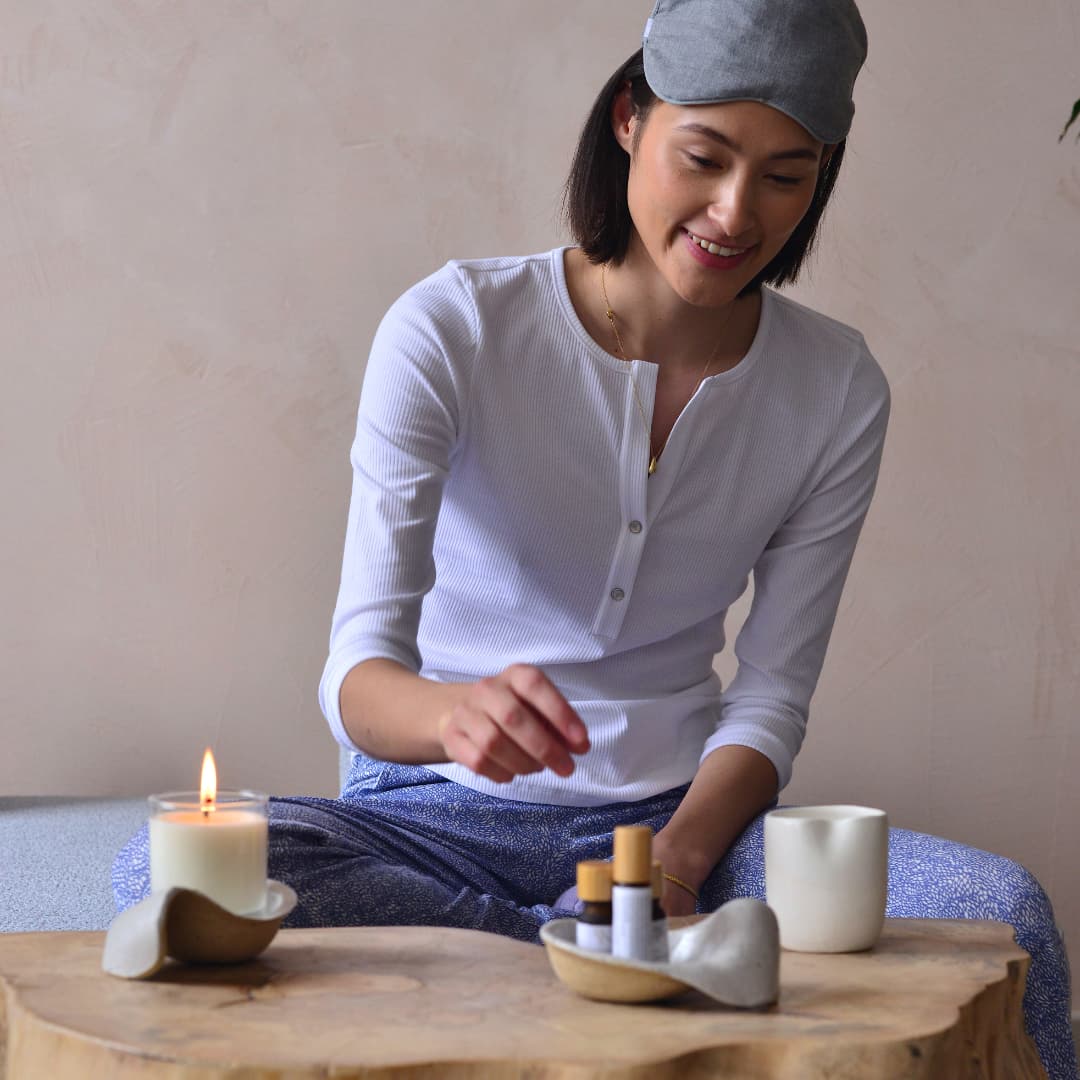 lavender scented candle