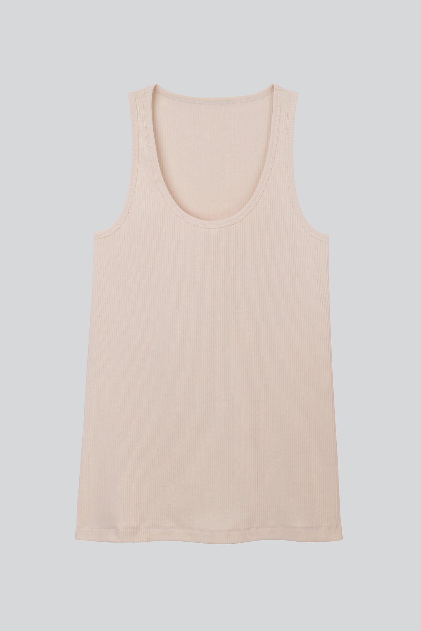 Organic Cotton Scoop Neck Tank Top Women's Sleeveless Top Lavender Hill