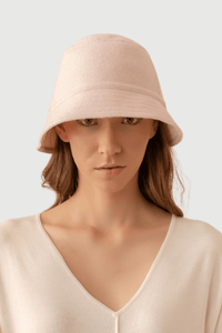 Reversible Bucket Hat Women's Cashmere Accessories Lavender Hill