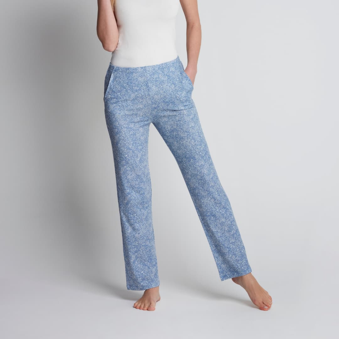 Pyjama trousers with print