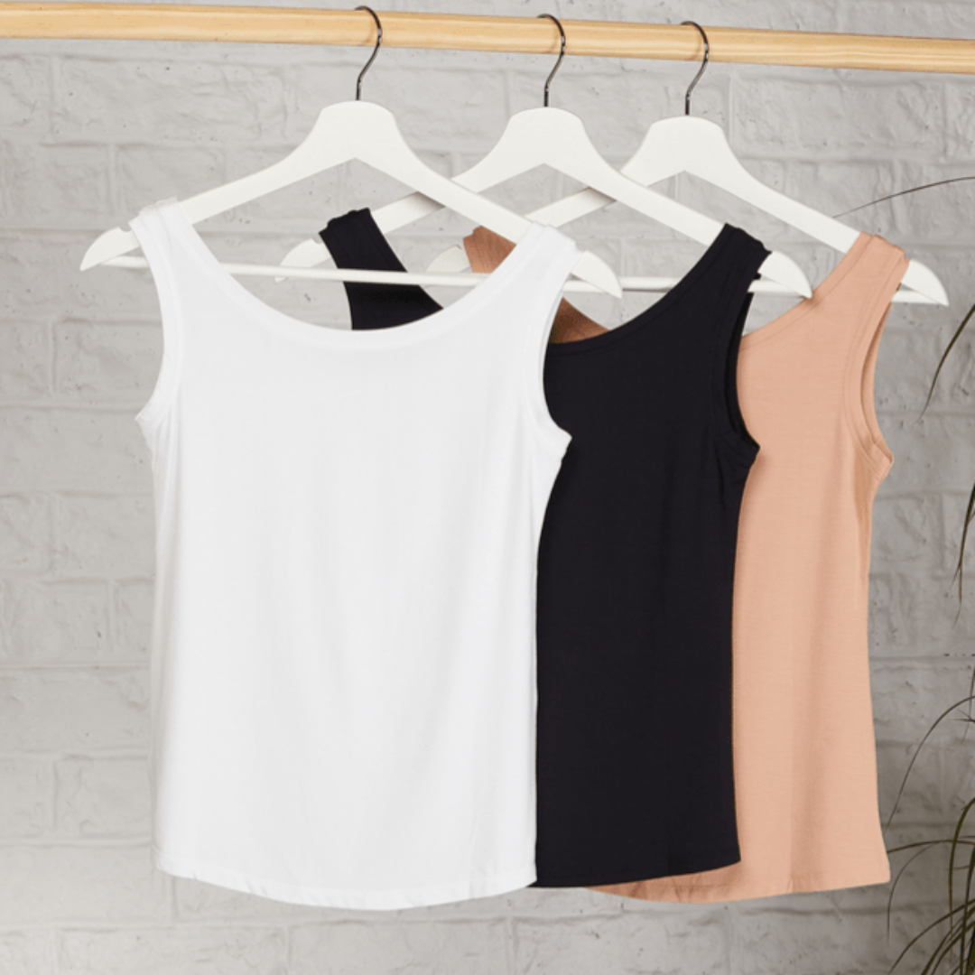 Women's silky soft vest tops