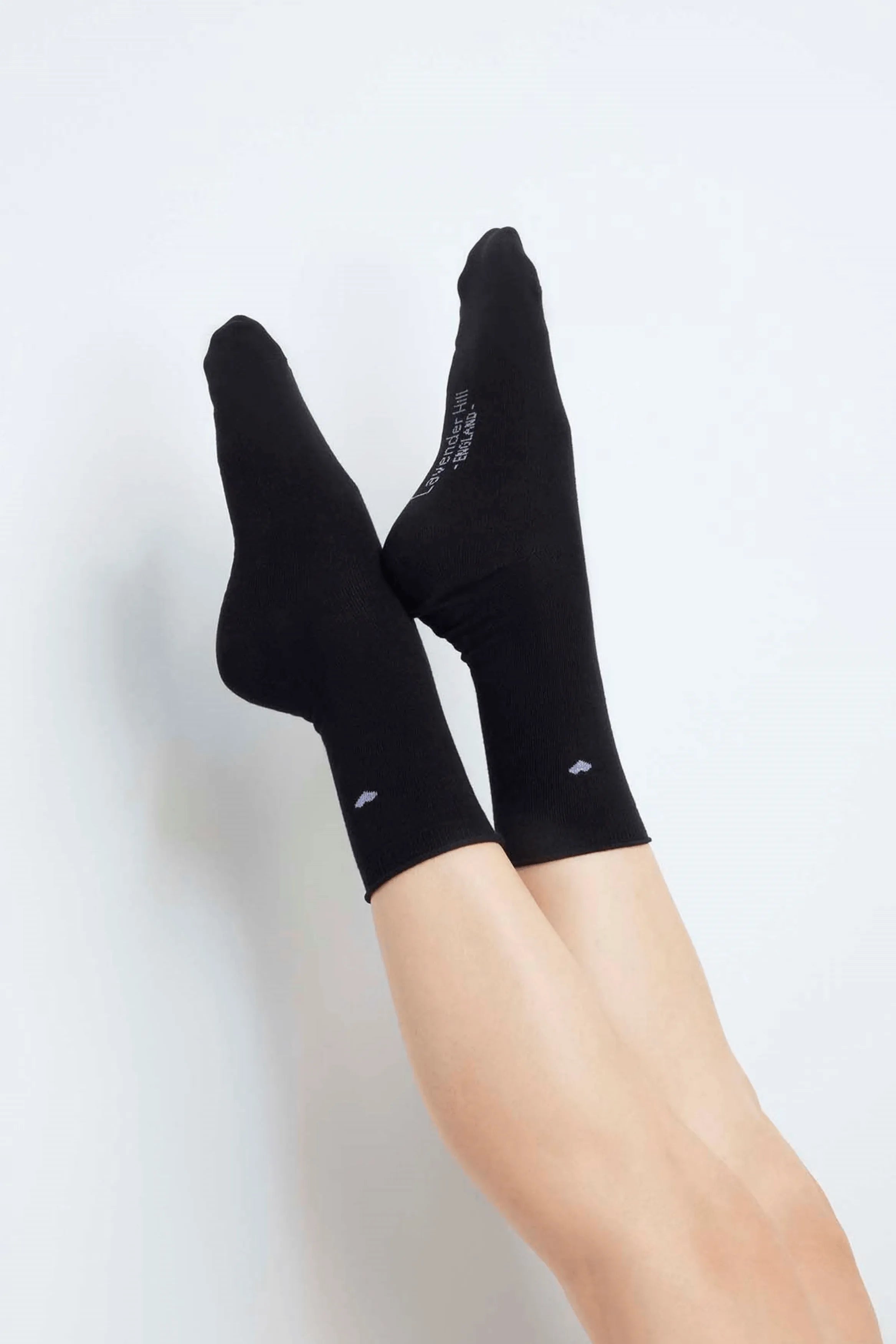 Heart Cotton Socks Socks Lavender Hill Clothing