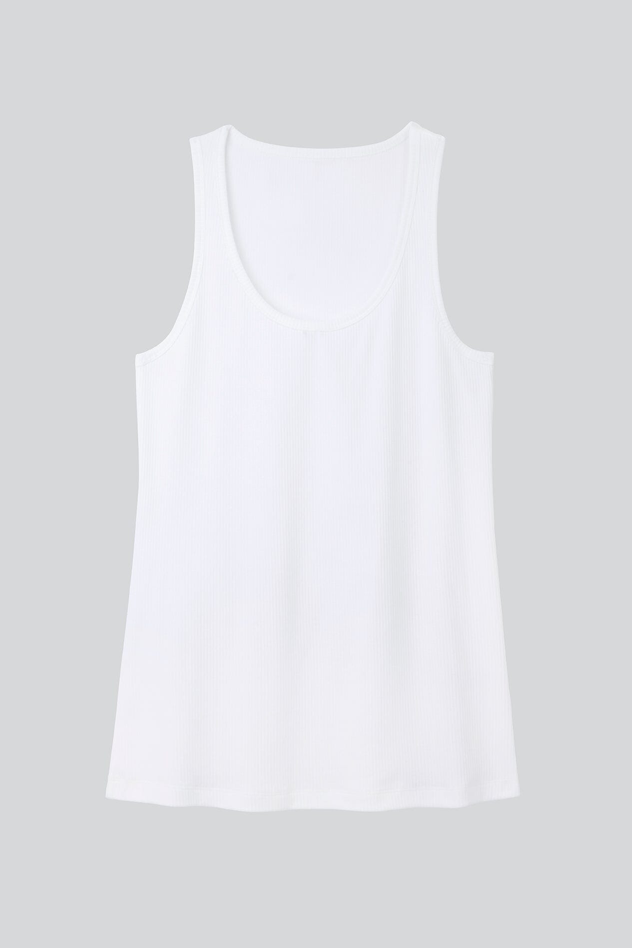 Organic Cotton Scoop Neck Tank Top Women's Sleeveless Top Lavender Hill