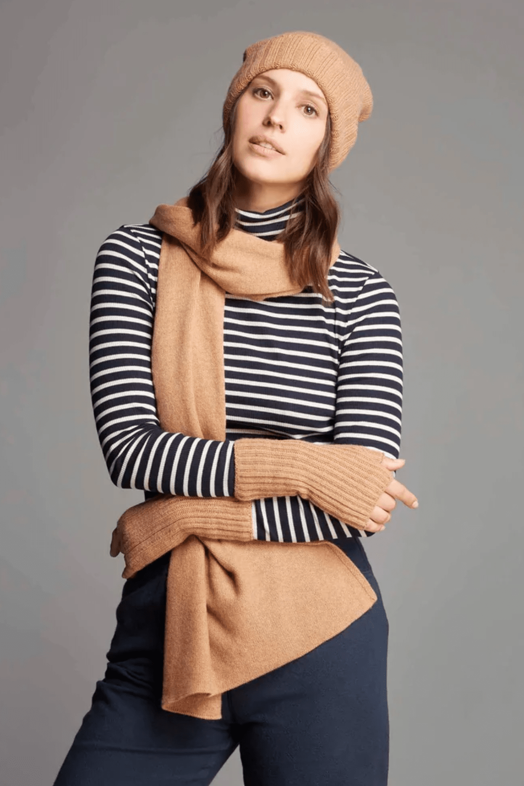 Women's Ribbed Cashmere