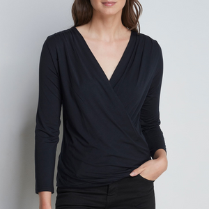 Women's wrap top