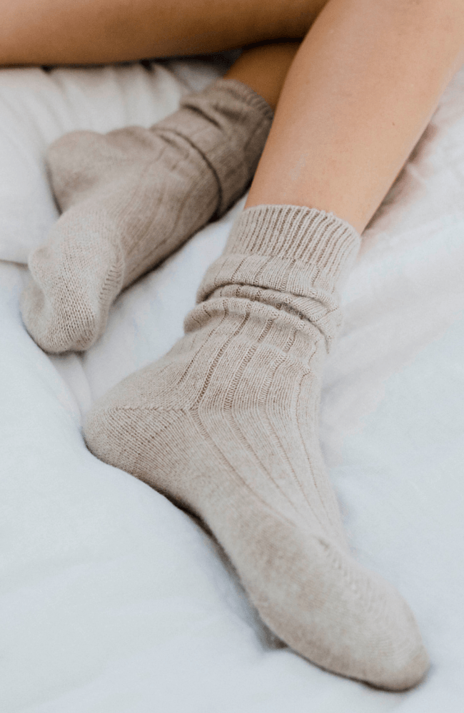 Cashmere Women's Socks Socks Lavender Hill Clothing