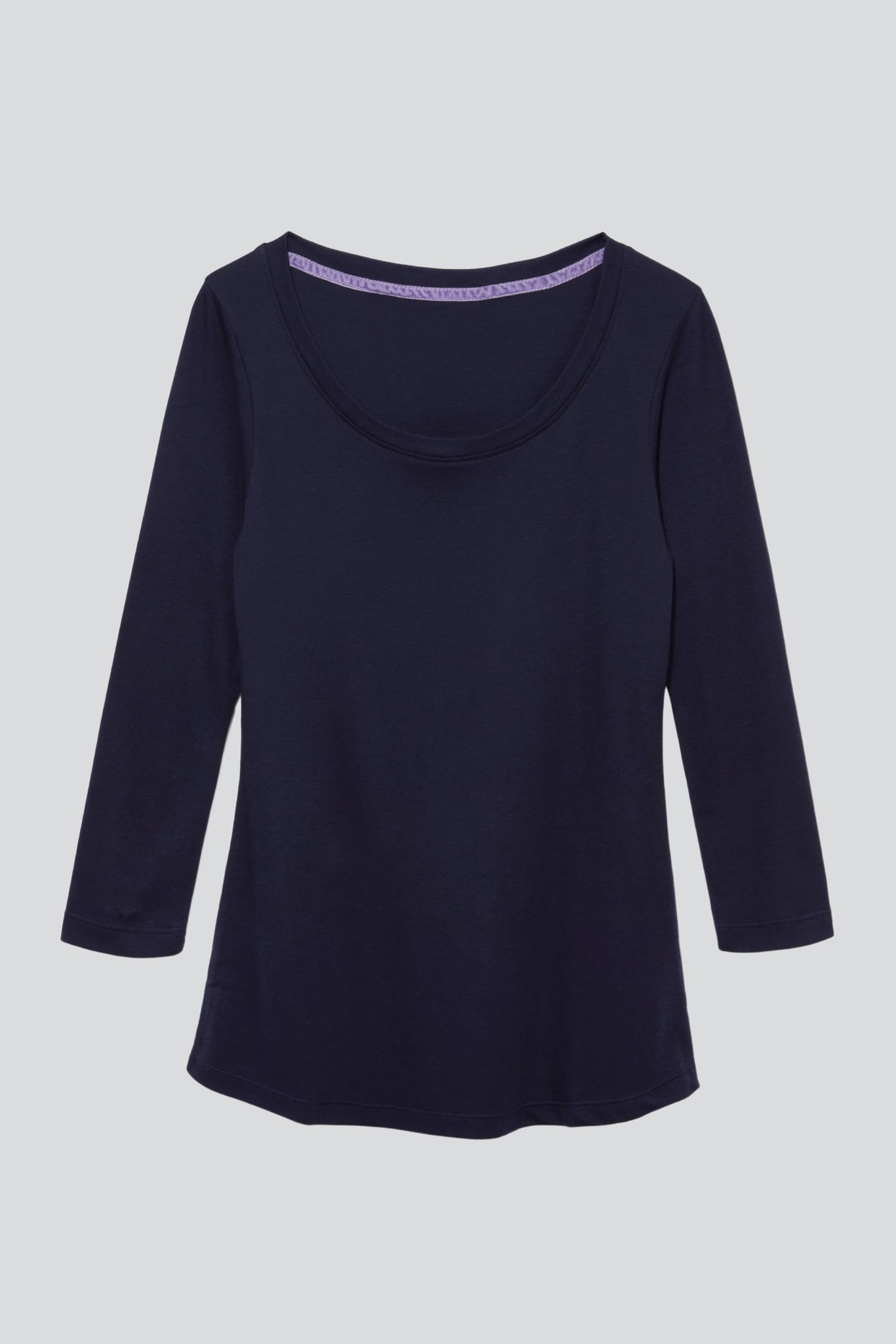 Lavender Hill Clothing Co. Black Scoop Neck T-Shirt - Meghan's Mirror