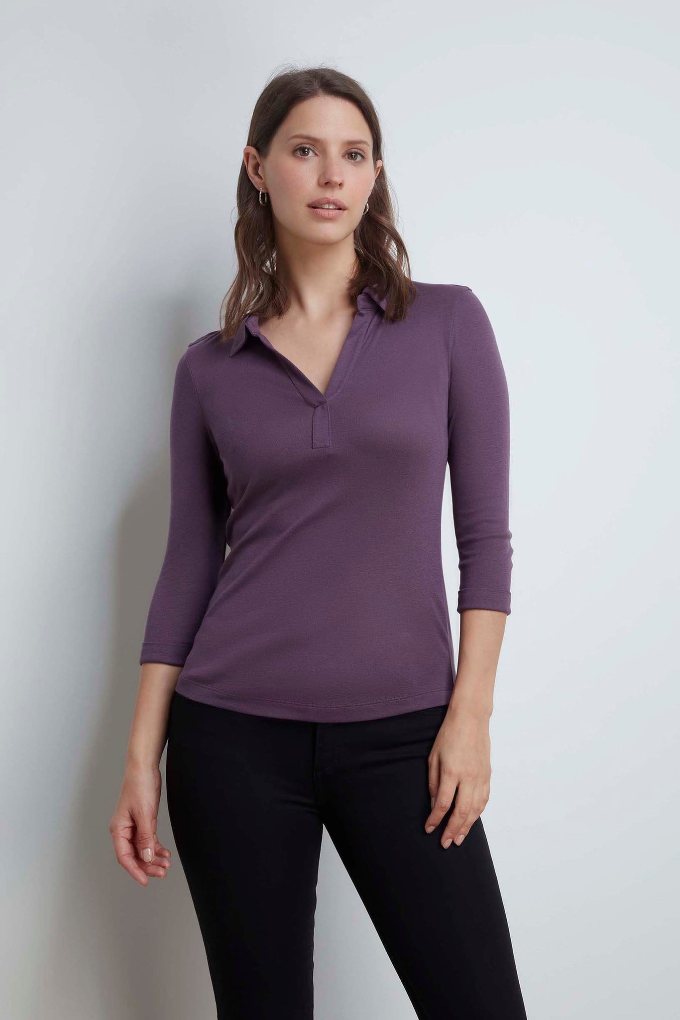 Lavender Hill Clothing Co. Black Scoop Neck T-Shirt - Meghan's Mirror